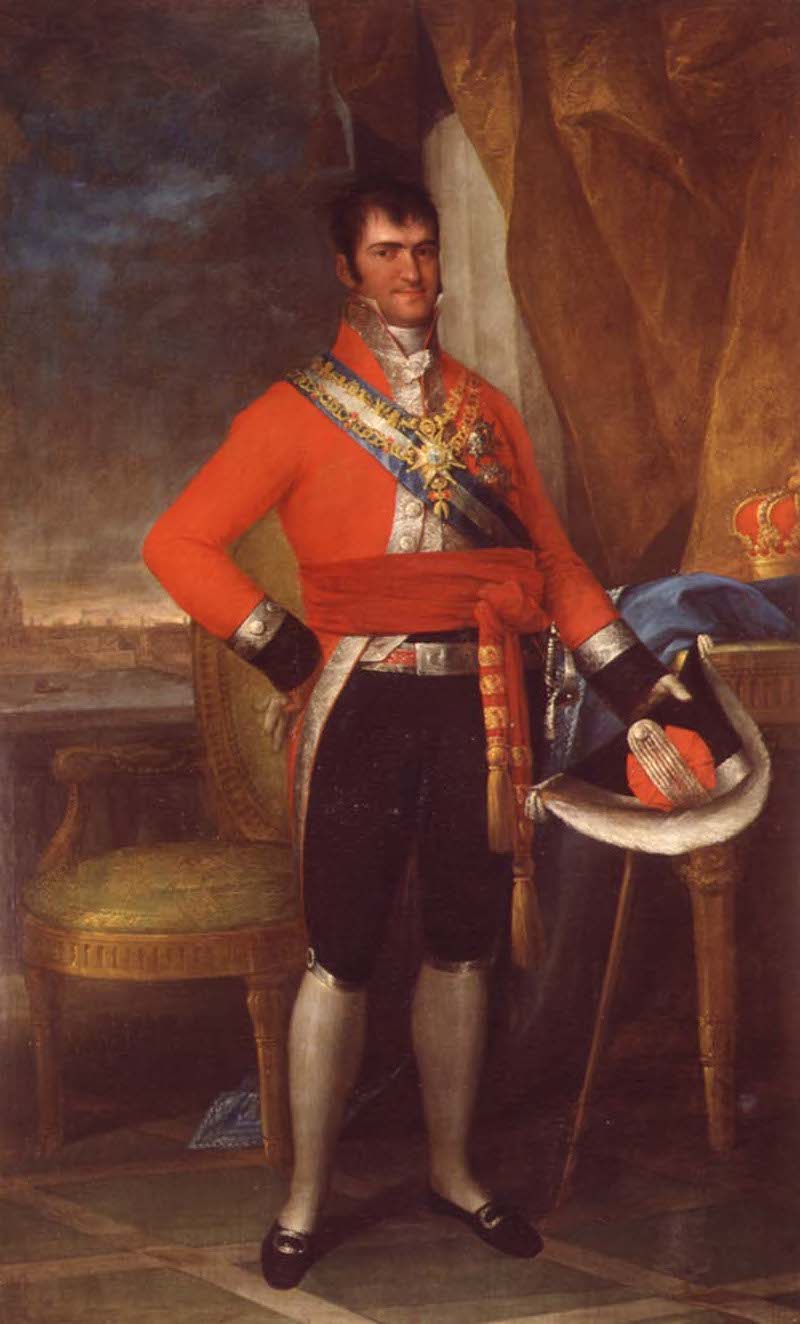 S.M. el Rey Don Fernando VII. Colección RMCS.
